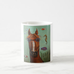 Taza De Café Caballo de mar
