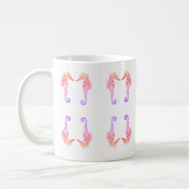 Taza De Café Caballo de mar de ensueño rosa Mug