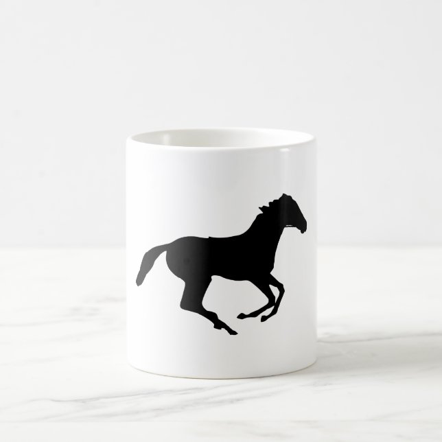 Taza De Café Caballo de Saddlebred (Centro)