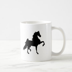 Taza De Café Caballo de Saddlebred del americano