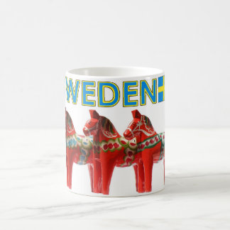 Taza De Café Caballo de Suecia Dala