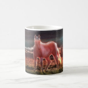 Taza De Café Caballo de sueño espiritual