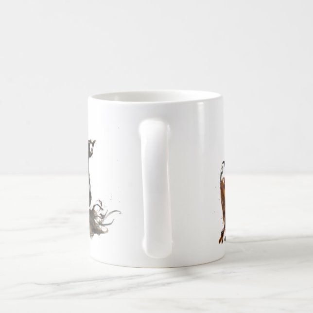 Taza De Café Caballo del balanceo (Mango)