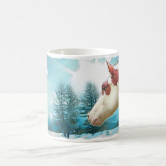 Taza De Café Caballo del gorra de la medicina