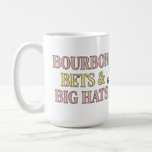 Taza De Café Caballo del Retro Social Club Bourbon Bets & Big H