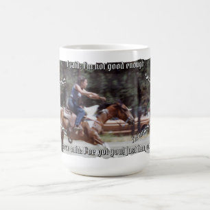 Taza De Café Caballo dice que soy suficiente
