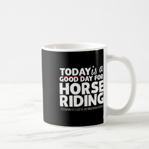 Taza De Café Caballo en bicicleta2