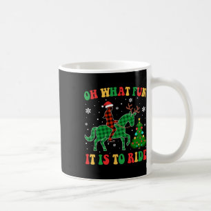 Taza De Café Caballo Groovy Oh Qué Diversión Es Para Los Navida