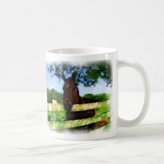 Taza De Café Caballo hola (Derecha)