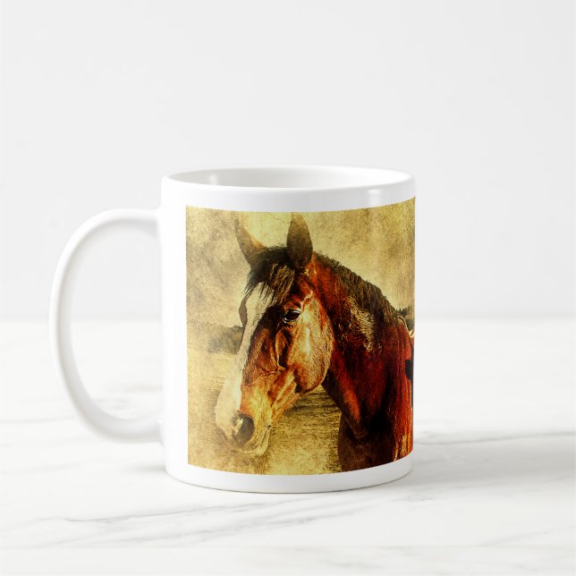 Taza De Café Caballo - Hola (Izquierda)