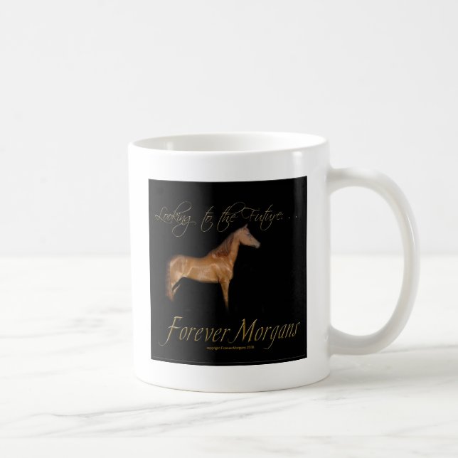 Taza De Café Caballo Kramer del rescate de ForeverMorgans (Derecha)