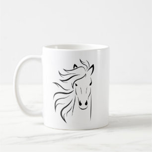 Taza De Café Caballo majestuoso - Caballo hermoso - Mug