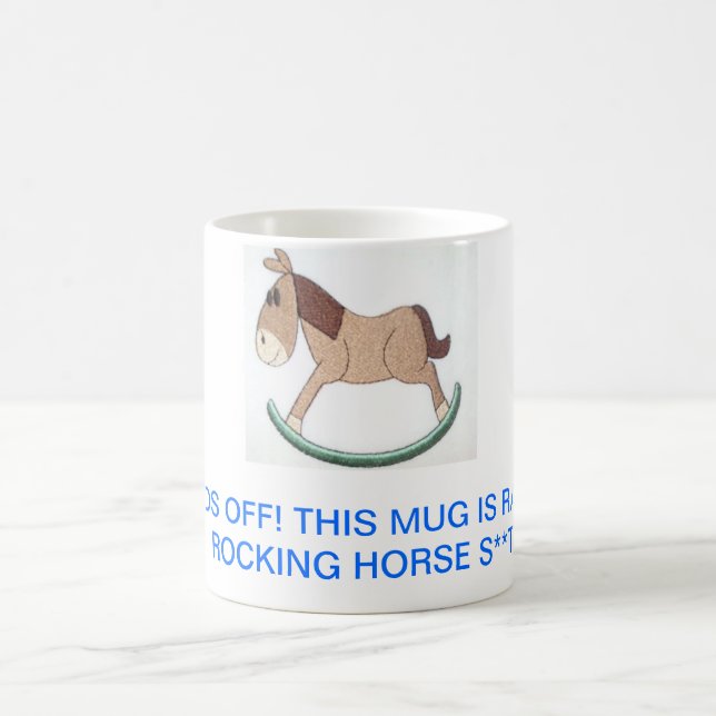 TAZA DE CAFÉ CABALLO MECEDORA DE LA COMEDIA (Centro)