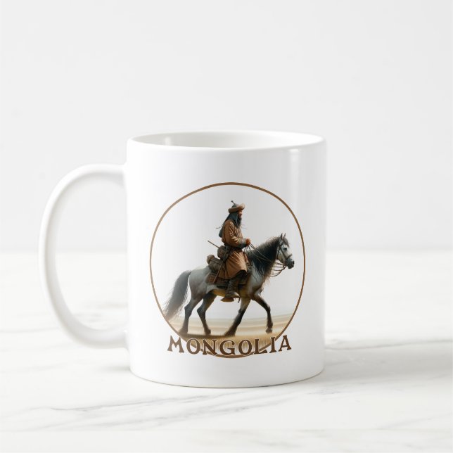 Taza De Café Caballo mongol (Izquierda)
