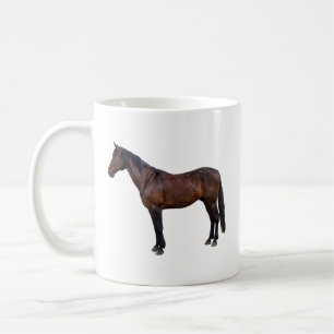 Taza De Café Caballo Morgan de Perfil