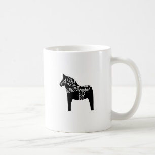 Taza De Café Caballo negro de Dala