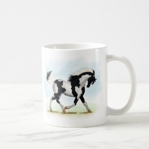 Taza De Café Caballo Piebald Overo Pinto