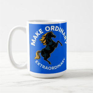 Taza De Café Caballo que simboliza motivación