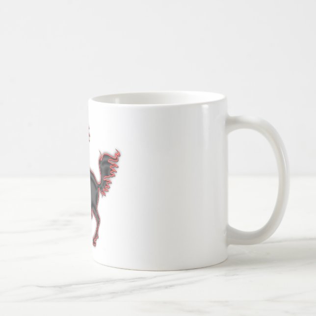 Taza De Café Caballo salvaje Bucking (Derecha)