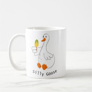 Taza De Café Caballo tonto, ganso gracioso, ganso ganso
