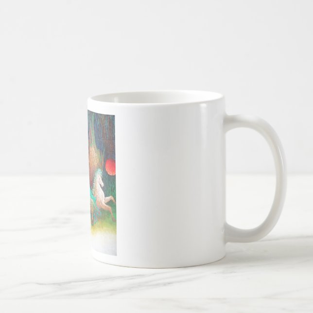 Taza De Café Caballo Volador (Derecha)
