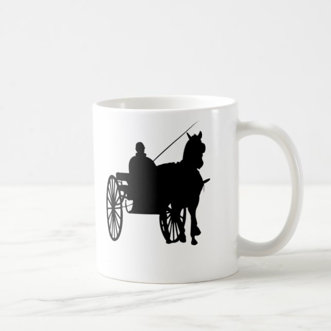 Taza De Café Caballo y cochecillo (Derecha)