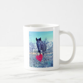 Taza De Café Caballo y corazón
