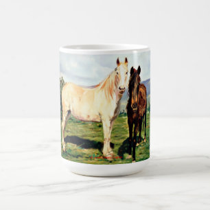 Taza De Café Caballos