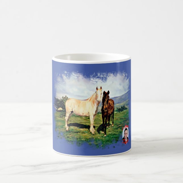 Taza De Café Caballos (Centro)