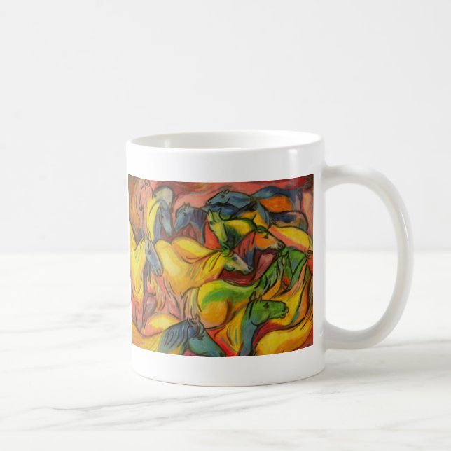 Taza De Café Caballos (Derecha)