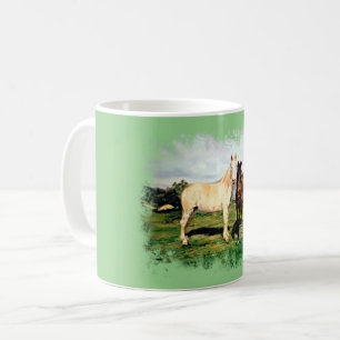 Taza De Café Caballos