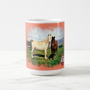 Taza De Café Caballos