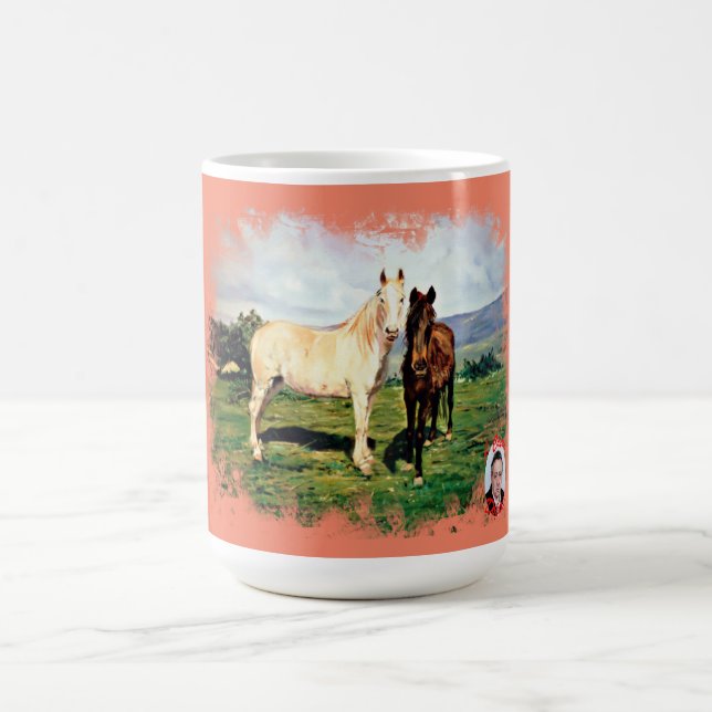 Taza De Café Caballos (Centro)