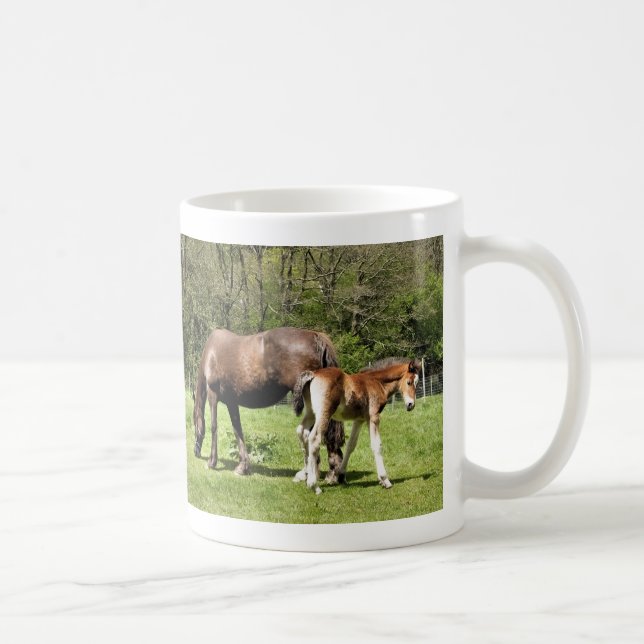 TAZA DE CAFÉ CABALLOS (Derecha)