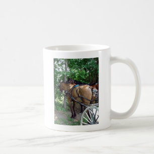 Taza De Café Caballos Amish