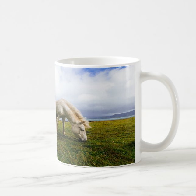Taza De Café Caballos de afeitar (Derecha)