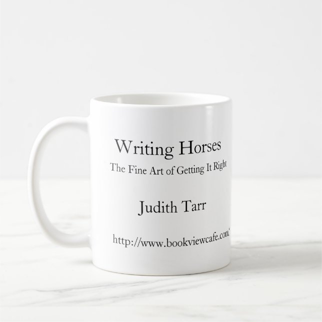 Taza De Café Caballos de la escritura (Izquierda)