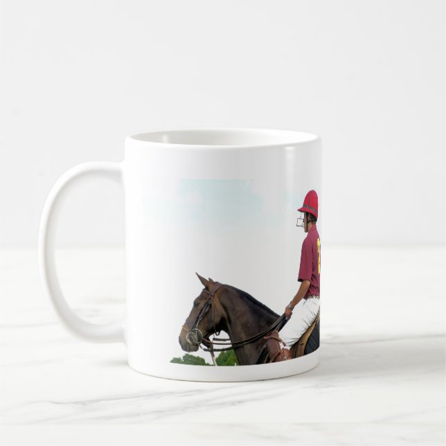 TAZA DE CAFÉ CABALLOS DEPORTIVOS (Izquierda)