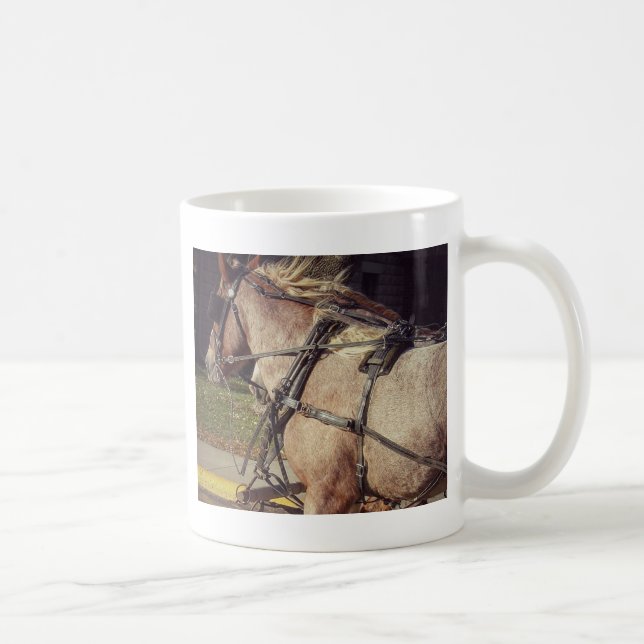 Taza De Café Caballos hermosos (Derecha)