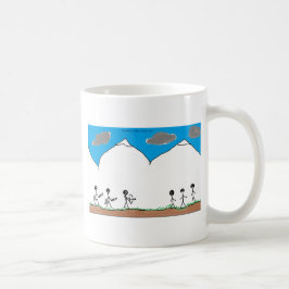 TAZA DE CAFÉ CABALLOS MEDIEVALES