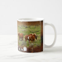 Caballos salvajes - Cita de la libertad Mug