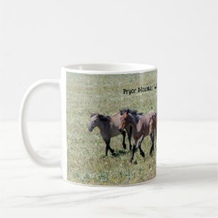Taza De Café Caballos salvajes de Pryor Mountain