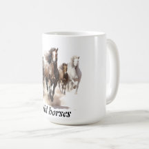 caballos salvajes hermosos