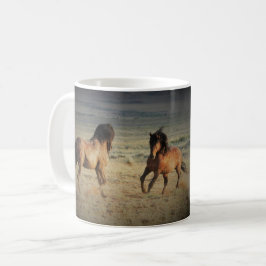 Taza De Café Caballos salvajes me quitan la respiración