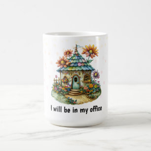 Taza De Café Cabaña de jardín