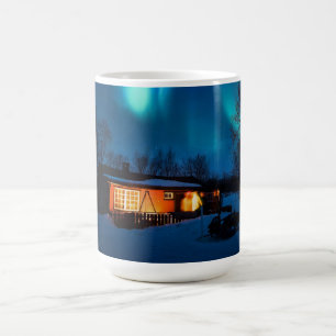 Taza De Café Cabañas Rústicas del Bosque & Cabañas Acogedoras N
