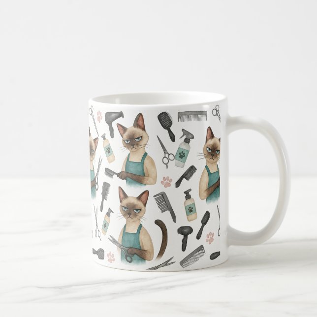 Taza De Café Cabecera de gato (Derecha)