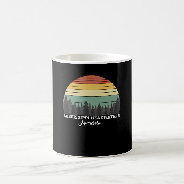Taza De Café Cabeceras de Mississippi Minnesota (Centro)