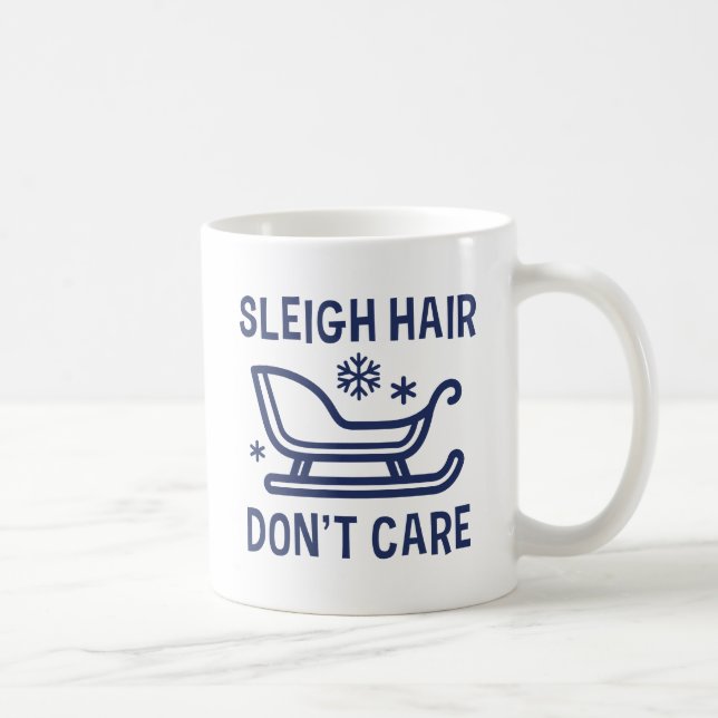 Taza De Café Cabello de Trineo No Importa (Derecha)