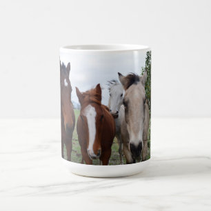 Taza De Café Cabello Frisado: Deliciosos Problemas de Caballo, 